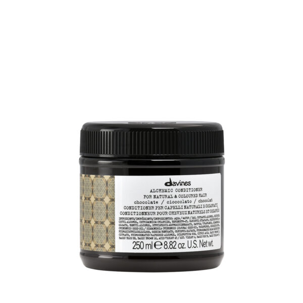 Davines Alchemic Conditioner Chocolate 250ml – pflegender Farbconditioner für braunes Haar im braunen Tiegel