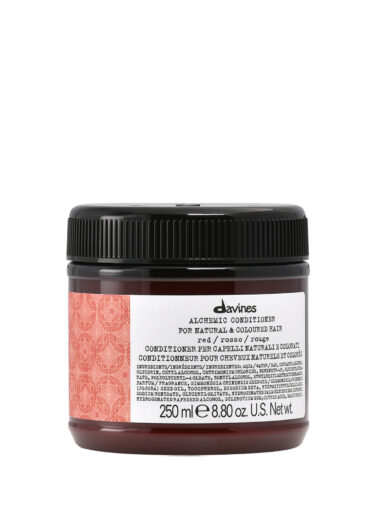 Davines Alchemic Conditioner Red 250ml – farbintensivierender Conditioner für rotes Haar im roten Tiegel