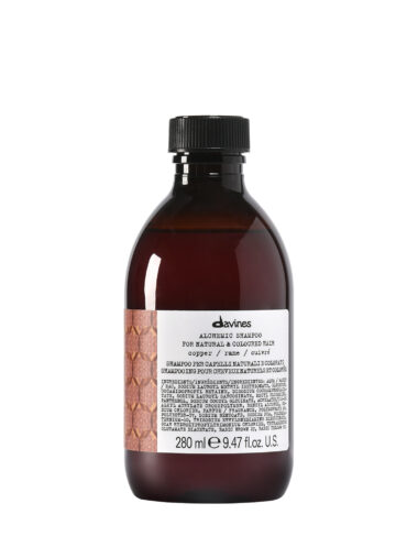 Davines Alchemic Shampoo Copper – kupferfarbenes Shampoo in eleganter Flasche