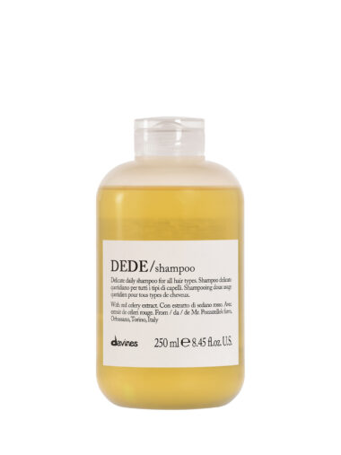 Davines DEDE Shampoos, 250 ml – sanftes, feuchtigkeitsspendendes Shampoo für die tägliche Haarwäsche.