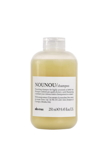 Davines NOUNOU Shampoo, 250 ml – nährendes Shampoo für stark strapaziertes oder trockenes Haar.