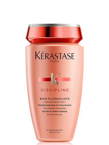 Shampoo der Marke Kérastase, Produktname „Discipline Bain Fluidealiste