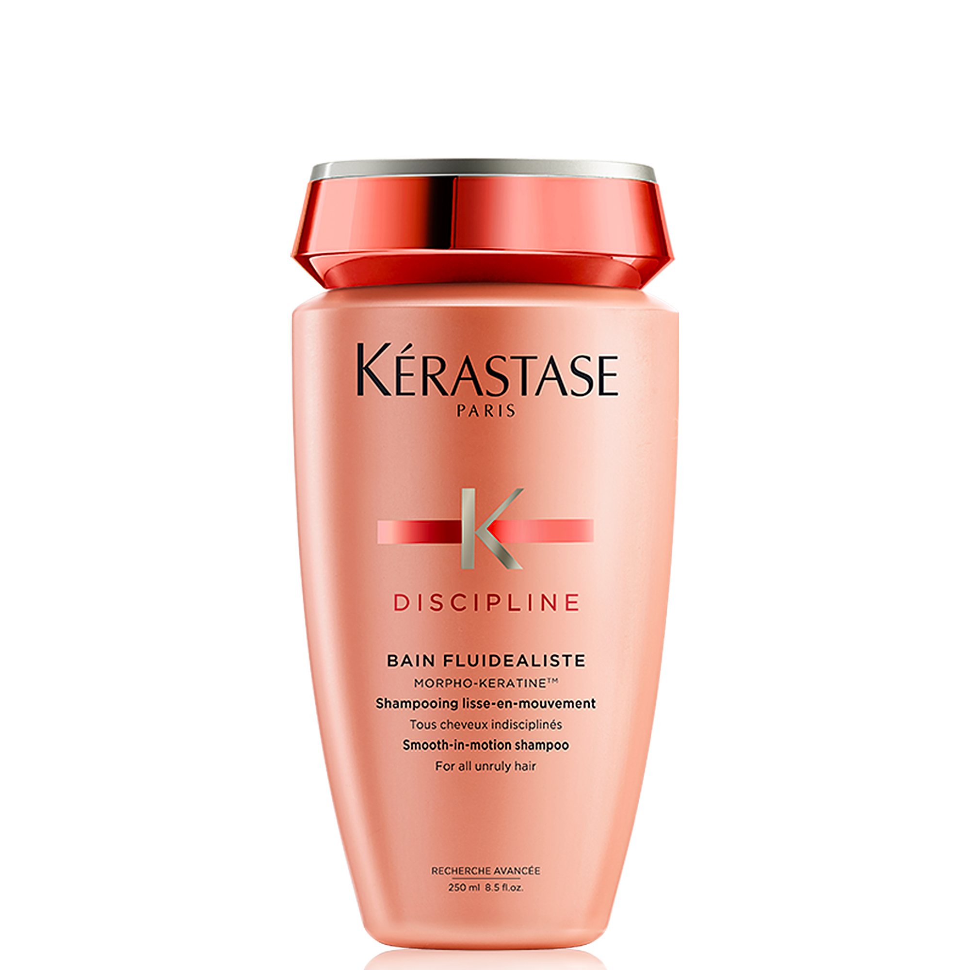 Shampoo der Marke Kérastase, Produktname „Discipline Bain Fluidealiste