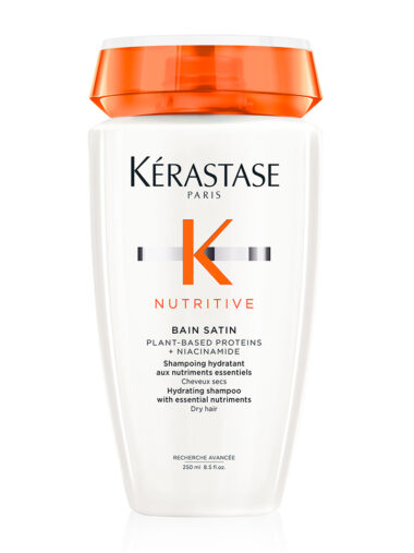 Shampoo der Marke Kérastase, Produktname „Nutritive Bain Satin“