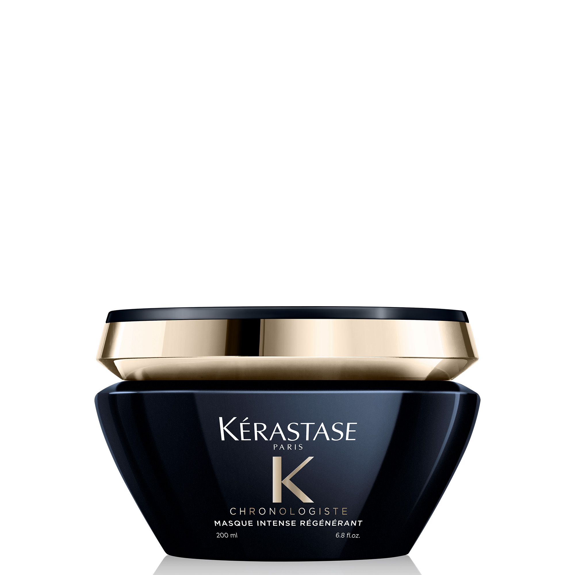 Haarmaske der Marke Kérastase, Produktname „Chronologiste Masque Intense Régénérant